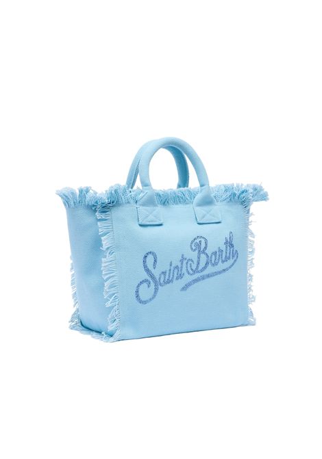 Borsa Media in canvas SAINT BARTH | COL0001 COLETTE00404L 31 STRASS